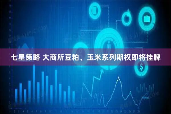 七星策略 大商所豆粕、玉米系列期权即将挂牌
